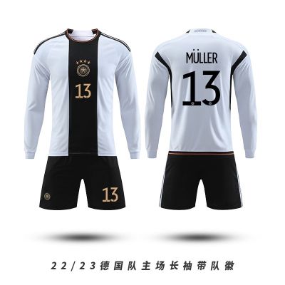 ❈✸  2022 German international home jersey muller away football suits men custom retro jerseys children