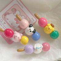 คลิปหวาน Sanrio Food and Play Candy Haws Color Candy หน้าม้าน่ารัก ins ปากเป็ดผู้หญิง