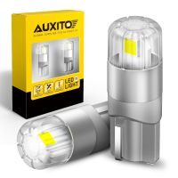 ✆❈☢ AUXITO 2Pcs W5W LED T10 LED Bulbs Canbus 3030SMD For Car Parking Position Lights Interior Map Dome Lights 360 Degree Lighting