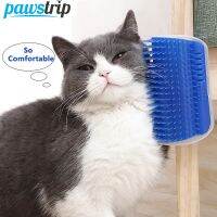 Cat Comb Soft Pet Cat Brush with Catnip Cat Self Groomer Cat Wall Corner Massage The Face with A Tickling Comb Cat Accessories Brushes  Combs