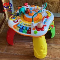 Np Toys  โต๊ะกิจกรรมรถไฟ Train activity table ของเล่นเด็กเสริมพัฒนาการ มีเสียงเพลงภาษาอังกฤษ