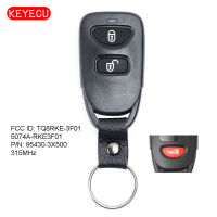 Keyecu อัพเกรดกุญแจรีโมท FOB 2 1ปุ่มสำหรับ Hyundai Accent GS 2012-2014 IC:5074A-RKE3F01, FCC ID:TQ8RKE-3F11