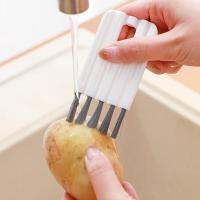 New Multifunctional Flexible Gap Brush Cup Cover Groove Cleaning Gap Soft Household Brush Bristles Brush Z6C4