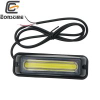 Eonstime อุปกรณ์แนะนำจราจรไฟ LED 12V-24V แท่งไฟสโตรบแฟลชฉุกเฉิน1ชิ้นไฟเตือนสีแดงอำพันสีฟ้าสีขาว