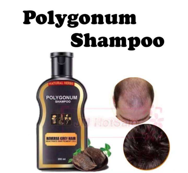 Original Natural Herbs Reverse Grey Hair Darkening Natural Polygonum ...