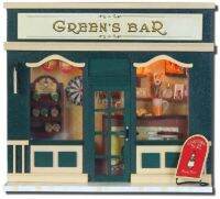 Greens Bar (DIY Miniature-C006) โมเดล DIY แบบจำลองร้านค้างานสถาปัตย์