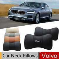 2x Genuine Leather Car Neck Pillows Auto Seat Headrest for Volvo xc60 s60 v40 v50 v60 s80 s40 c30 c70 s40 s60 s80 s90 v70 WEWTZ Screw Nut Drivers