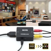 Promotion อะแดปเตอร์แปลง HDMI TO AV พร้อมส่ง อะ แด ป เตอร์ อะแดปเตอร์ รถยนต์