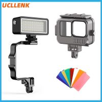 Waterproof 40M Underwater Led Video Diving Fill Light Lamp For Gopro Hero 11 10 9 Action Camera Accessories