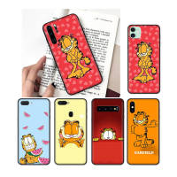 NO124 Garfield Cat Protective เคสโทรศัพท์ หรับ iPhone XR 7 6s 6 11 5s XS 5 8 SE Max Plus X Pro ซิลิโคน ปก