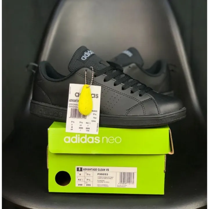 adidas neo advantage full black