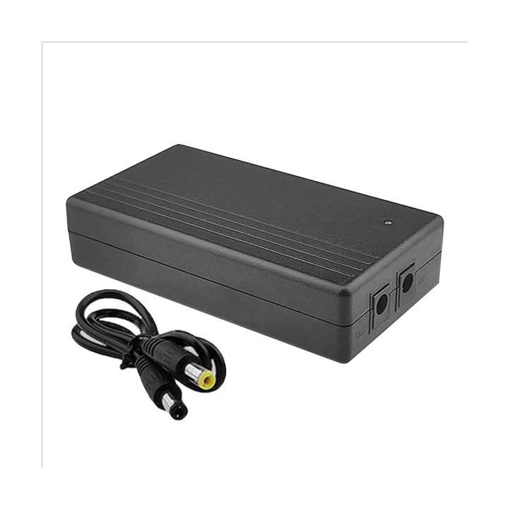1 Piece Uninterruptible Power Supply Mini UPS 4000MAh Battery Backup