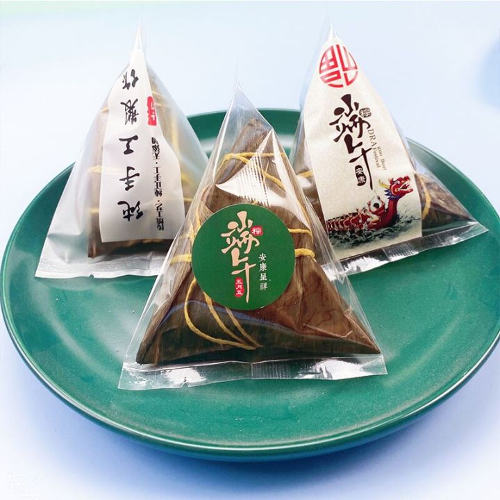 lbsisi-เทศกาลแข่งเรือมังกร100ชิ้นเครื่อง-zongzi-ถุงปิดผนึกทำมือขนมไหว้พระจันทร์บิสกิตถุงฝ้าสองครั้งที่ห้าเทศกาล