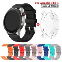 Gelang silikon untuk Amazfit GTR 4 strap Smartwatch gelang untuk Amazfit GTR4 GTR 3 GTR3 Pro GTR 47mm GTR 2 GTR 2e tali jam