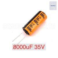 C 8000uf 35V ELNA RJD electrolytic Capacitor ตัวเก็บประจุ ขนาด 18x40มม.