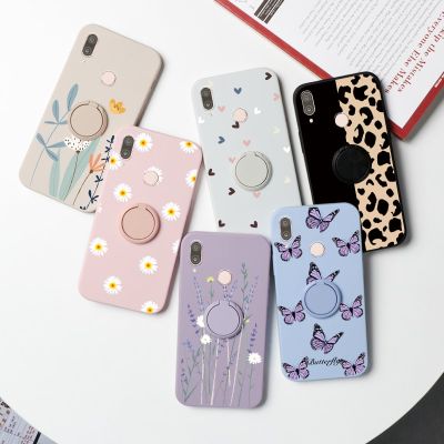 Coque For Huawei P20 Pro Lite Holder Case For HuaweiP20Lite Huawei P20Pro hauwei p20 lite p 20 pro P 20 Silicone TPU Matte Funda Phone Cases
