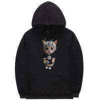 Rapper Ken Carson Kitty Meme Hoodie Regular Men Hip Hop Hoodies Male Fashion Cotton Sweatshirt Funny Mens Loose Pullover Size XS-4XL