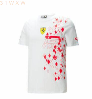 Signature (สต็อกเพียงพอ) Ferrari2023 F1 Scuderia 3D T-Shirt 49คุณภาพสูง size:S-5XL