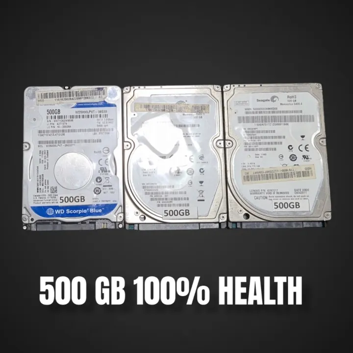 Disco Rigido Interno 2.5 Pollici SATA – Capacità Da 80GB A 1TB, 5400RPM, Aperto Mai Usato
