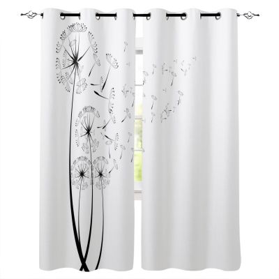 【HOT】✻✥ Twig Window Curtains Bedroom Door Drapes for Room