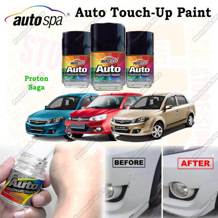 For PROTON Saga Auto Spa Autospa Car Colour Touch Up Paint Cat Kereta