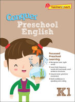 แบบฝึกหัดภาษาอังกฤษระดับอนุบาล Conquer Preschool English K1