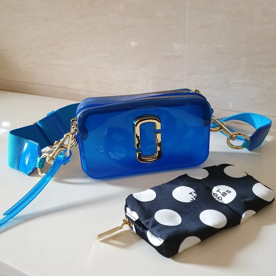 Marc Jacobs The Jelly Snapshot Camera Bag in Blue