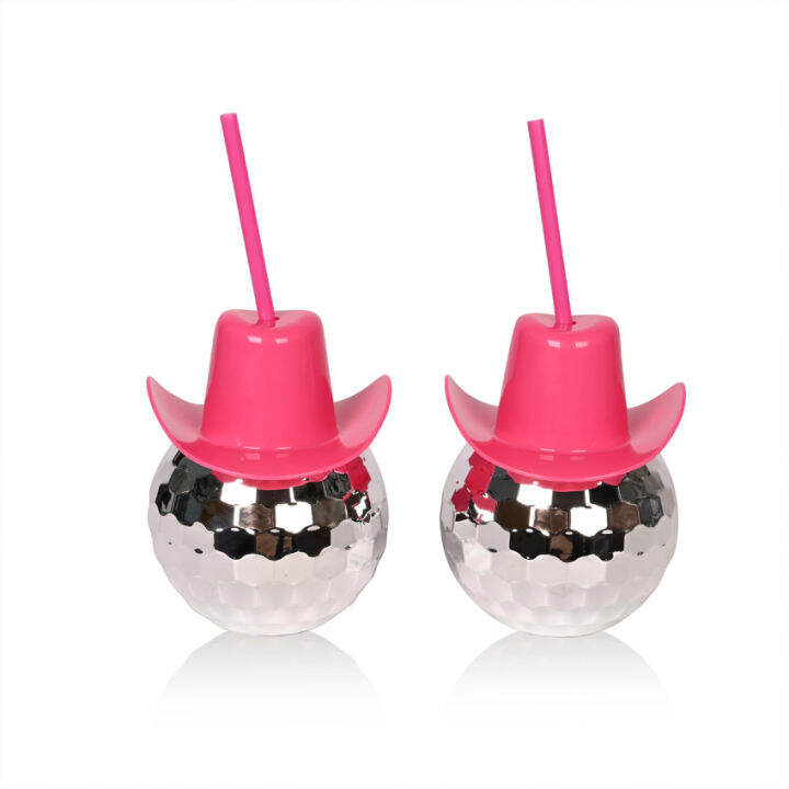 1pc-600ml-unique-disco-ball-cups-cowboy-disco-ball-cup-with-straws-flashing-cocktail-ball-electroplating-ball-cup-drinking-cup