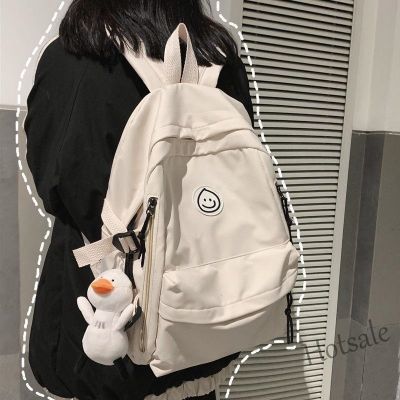 【hot sale】❈▩❆ C16 Korean style schoolbag female Harajuku ulzzang high school student backpack large capacity mens bag INS couple backpack