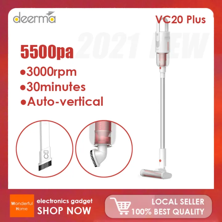 【Philippine spot】Deerma Wireless Vacuum Cleaner VC20 PlUS With Multiple