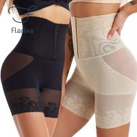 Flarixa เอวเทรนเนอร์ กางเกงในเกบพุง กางเกงขาสั้นก้นยกท้องควบคุมที่ไร้รอยต่อ Shapewear เอวสูงหลังคลอดลดน้ำหนักบอดี้สูท