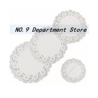 3.5/4.5/5.5/6.5 100pcs round lace paper Doilies oil absorbing paper doyleys Biscuit Decoration crafts Bottom paper Wedding party
