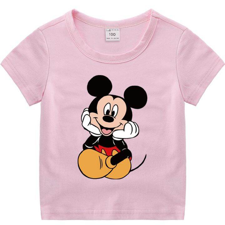 Mickey Mouse clothing t shirt for Kids Girls newborn baby Birthday ...