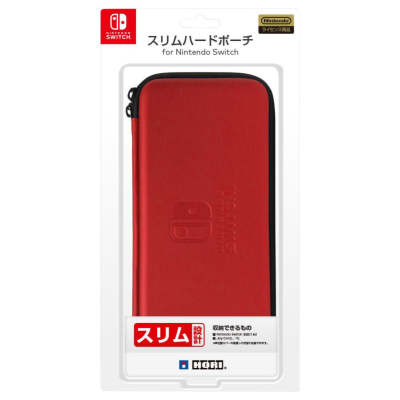 [Nintendo Switch] HORI NSW Slim Hard Pouch Red (NSW-009)