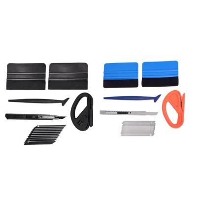 Window Film Application Kit 15 PCS Multifunctional Window Tint Kit Protective Window Tint Squeegee Durable Window Tint Tools Car Detailing Kit for Wallpaper Installation advantage
