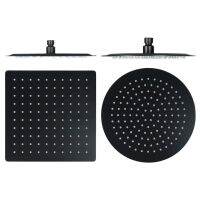 Rainfall Shower Head Black