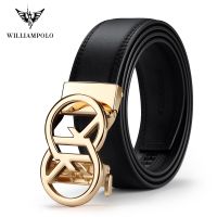 Williampolo Fashion Buckle Luxury nd Belt Men Orginal Leather Wasit Belt Cowskin Belt Gift GG PL18191-93P