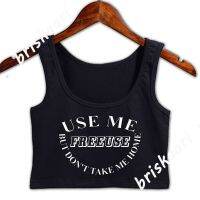 【HOT】○✠♛ Freeuse Use But Dont Take Crop Top Printing S-2xl Color