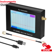 KKmoon PLZ-SA35-4400-A1 Spectrum Network Analyzer Signal-Source Tracking-Source 35-4400mhz Amplitude Bandwidth Frequency LCD Color Display Full Touching Screen Control