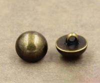 Environmental protection retro imitation bronze ancient head mushroom button coat button50pcs