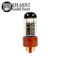 Vacuum Tube EH 6SN7 for Electronic Tube Amplifier Gold Feet Replaces 6N8P 6H8C CV181 5692 6F8G CV1988 Original Exact Match