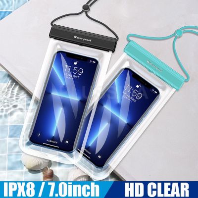 Universal Waterproof Phone Case Water Proof Bag Mobile Cover For iPhone 14 13 12 11 Pro Max Xs For Xiaomi For Huawei For Samsung