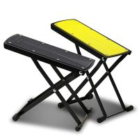 【CW】 MoonEmbassy Foot Rest Metal Pedal 6 Adjustable Height Levels Parts