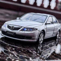 ของเล่นหล่อโมเดลรถอัลลอยด์1:32 2008 Mazda 6โมเดลรถจำลองสูงพร้อมเสียงและไฟสำหรับเป็นของขวัญเด็กผู้ชาย