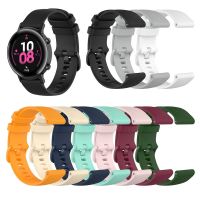 lumude 20mm/22mm band for Samsung Galaxy watch 3/46mm/42mm/Active 2/Gear s3 silicone bracelet Huawei watch GT/2/2E/Pro strap