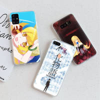 อ่อนนุ่ม ซิลิโคน เคสโทรศัพท์ หรับ OPPO A31 F11 A1K A3S A72 A12E A12S A5 A85 A7 A52 A11K A1 A15 A92 A83 A12 A9 A7 A8 A5S A15S Pro ปก โปร่งใส TPU To-165 Bakemonogatari