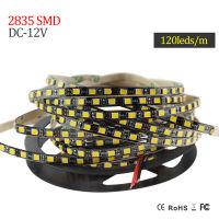 【✱2023 HOT✱】 sunzhez 5มม. ความกว้างแถบไฟ Led แสง Smd2835 5เมตร600 Leds Pcb สีดำไม่กันน้ำ12V Dc เทปที่มีความยืดหยุ่นในสีขาว/อบอุ่นสีขาว