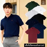 เสื้อโปโลผู้ชาย ลายหมี ทอมมี่บราวน์ ทรง Regular [อก 38-48] POLO TOMMY BROWN