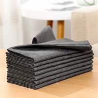 5/3Pcs No Trace Cleaning Cloths Miracle Microfiber Cloth glass cleaning magic cloth Tableware Rag Home Cleaning Towel for Kitche Dish Cloth  Towels