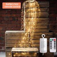 ตกแต่ง Twinkle Starry Lights 10 Strands 200 LED Waterfall Tree Vine String L